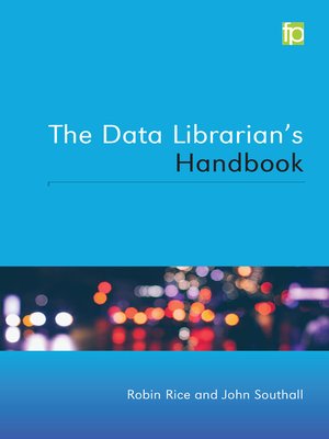 cover image of The Data Librarian's Handbook